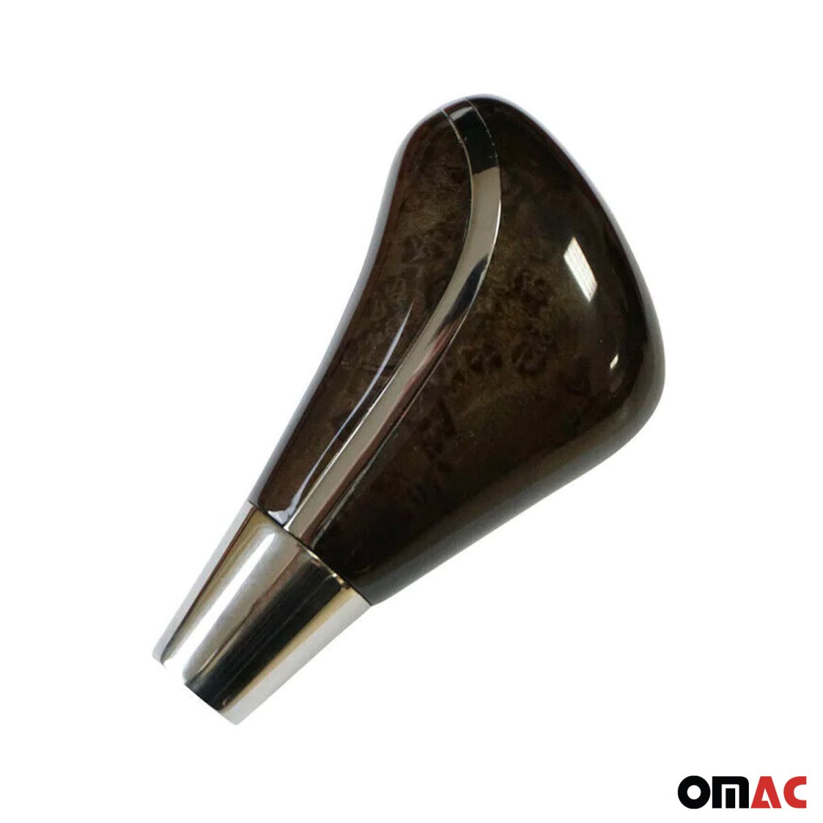 Mercedes Benz W210 Gear Shift Knob - Omac - Bajonet-Birdeye With Chrome - '96-'03